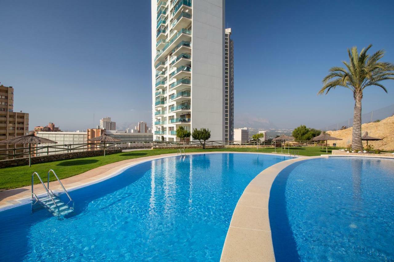 Luxury Apartment On The 40Th Floor With Amazing Views Benidorm Buitenkant foto