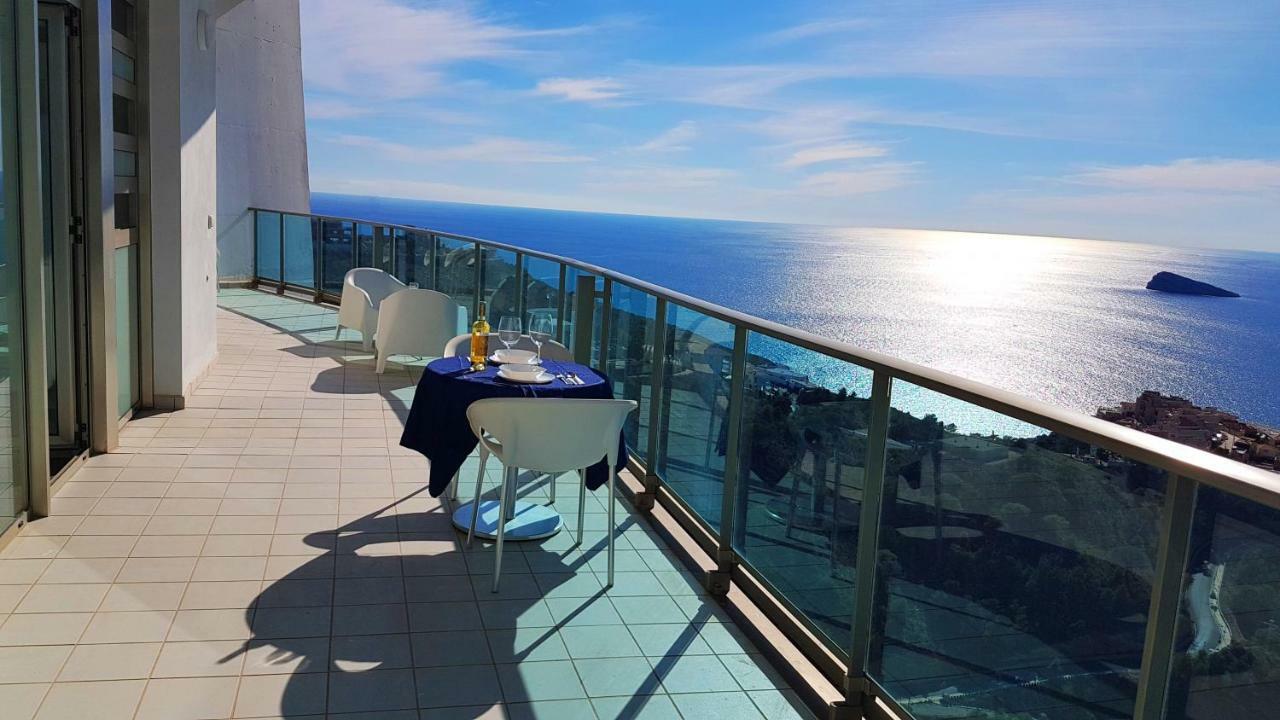 Luxury Apartment On The 40Th Floor With Amazing Views Benidorm Buitenkant foto
